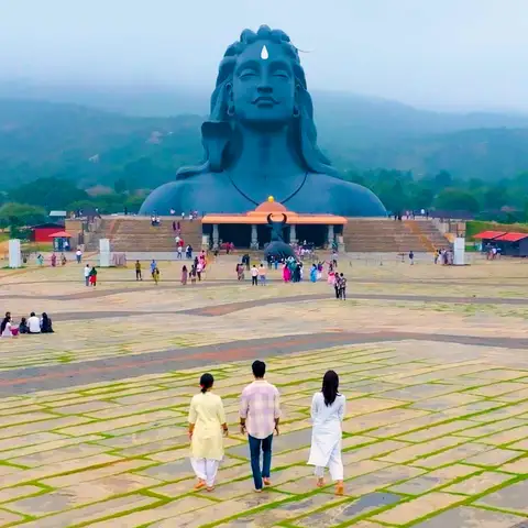 A 112-foot statue of the Adiyogi, dedicated to the original yogi and source of 112 keys to liberation