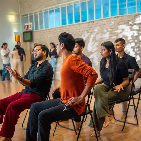 Discover how to unlock spontaneity with improv, a powerful tool to bring ease and openness into everything you do.