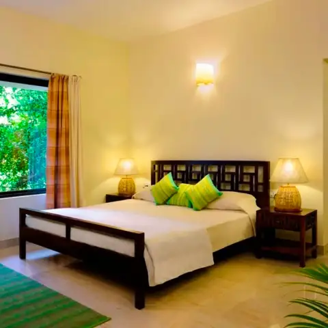 Breathe in the fresh air and unwind in your cozy room. 