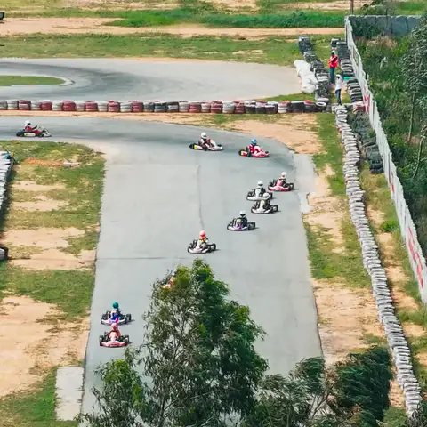 Professional Race Track - the best of its kind in Bangalore.