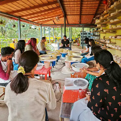 Work out of an inspiring studio and access the best-quality materials and tools.